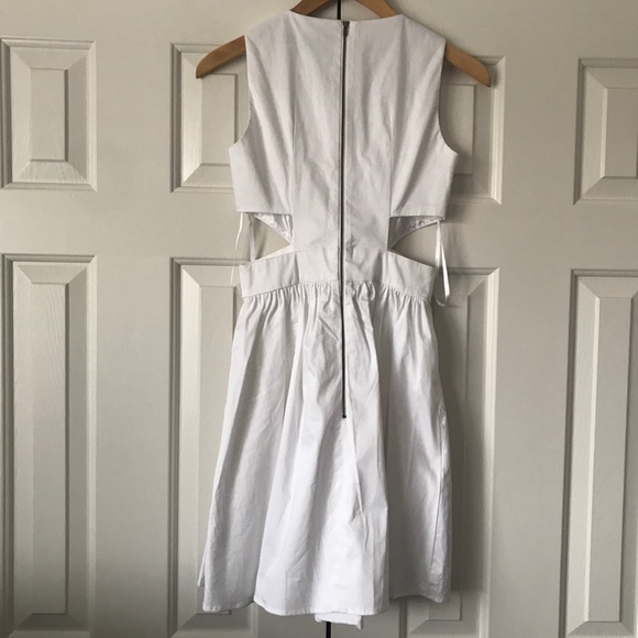 French Connection white cutout mini dress - Picture 3 of 5